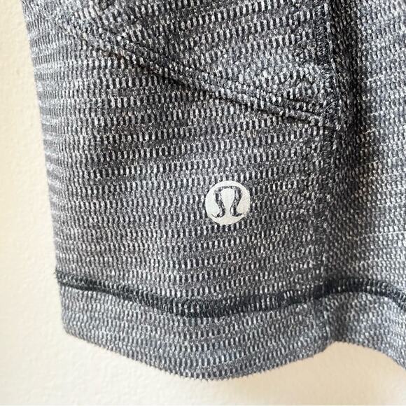 Lululemon Forme Jacket II Gray Deep Coal Pique Grey Textured Women's 4 $118 - Picture 8 of 11